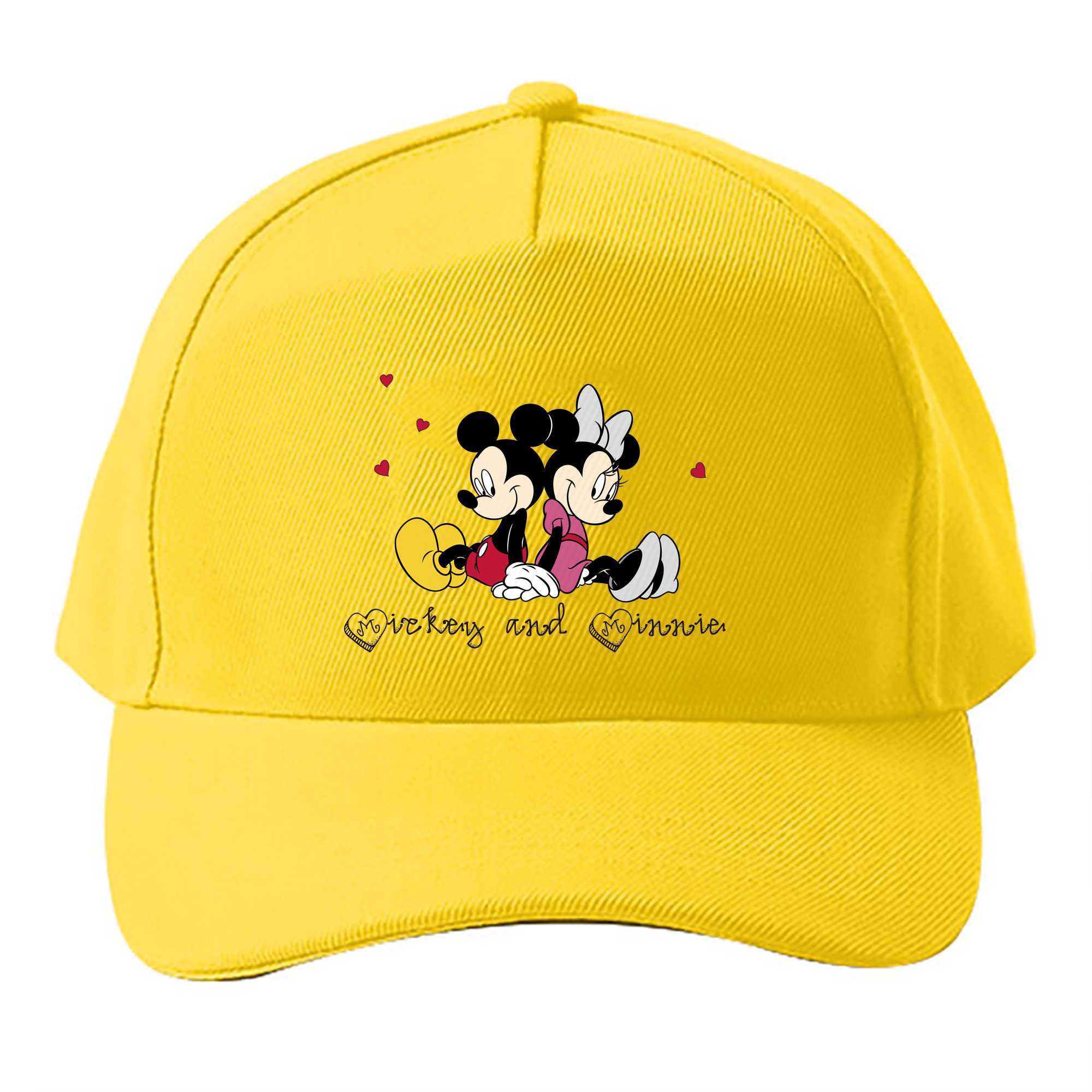 （画像用） ミッキーマウス Mickey Mouse ベースボールキャップ 綿100％ 男女兼用 帽子 スポーツ